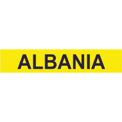Barra misión de paz Albania
