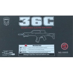 G36C GOLDEN EAGLE rifle eléctrico airsoft REF.: 35804
