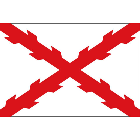 Bandera Cruz de Borgoña 150x90cm