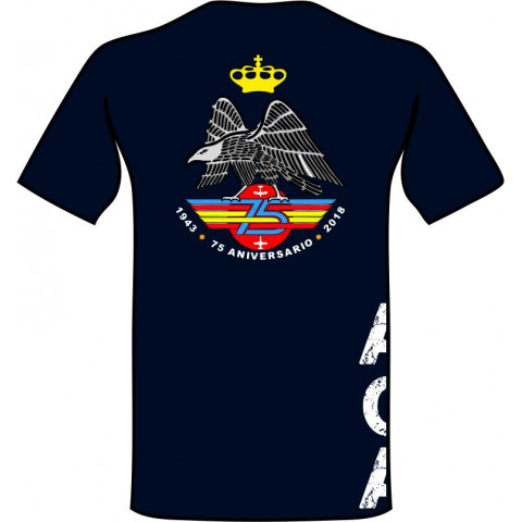 Camiseta 75 Aniversario Academia General del Aire mod. 1