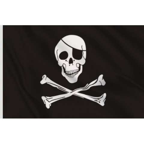 Bandera Pirata Calavera 100x150 cm