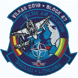 Parche Baltic Air Policing Vilkas 2019 SIAULIA-LITHUANIA