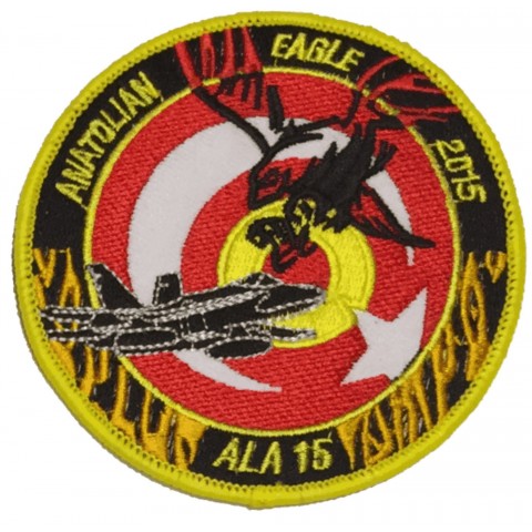 Escudo bordado Anatolian Eagle ALA 15 2015