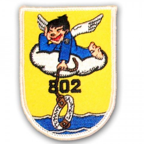Escudo parche bordado 802 Escuadrón Canarias