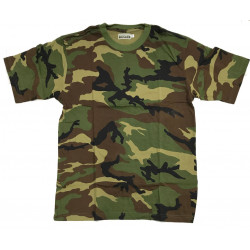 Camiseta militar camuflaje