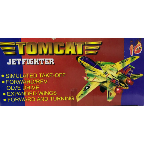 Avión TOM CAT jetfighter luces y sonido (juguete)