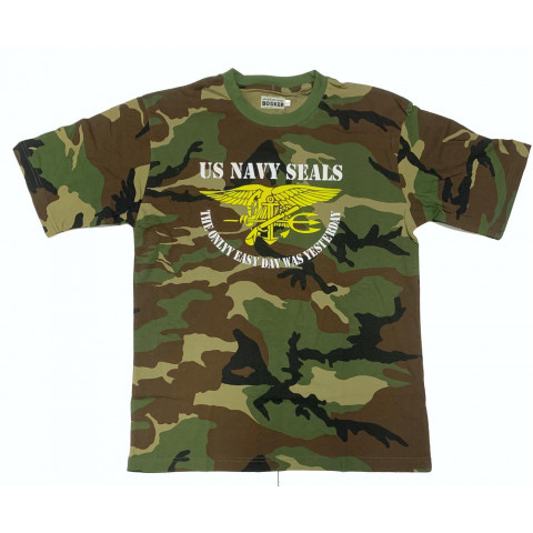 Camiseta US NAVY SEALS "The only easy day was yesterday"