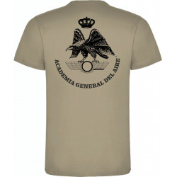 Camiseta Academia General del Aire desierto algodón