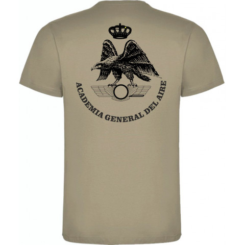 Camiseta Academia General del Aire desierto algodón