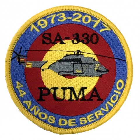 Escudo Bordado DESPEDIDA PUMA SA-330 1973-2107