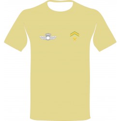 Camiseta Ejercito del Aire con graduación Algodón