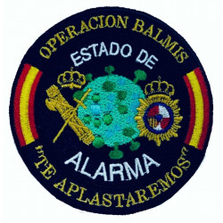 Parche Operación Balmis estado de alarma Guardia Civil y Policía Nacional