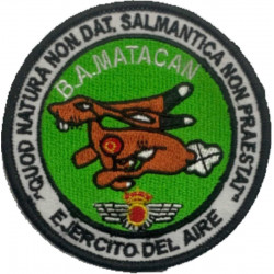 Parche Matacán Base Aérea de Salamanca. Escudo bordado