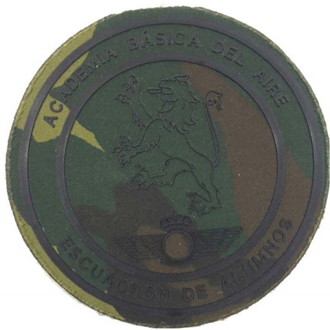 Escudo Escuadrón de alumnos ABA verde termoplástico