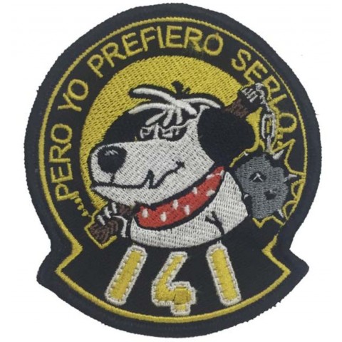 Escudo bordado 141 Escuadrón ALA 14 ...Pero yo Prefiero serlo..