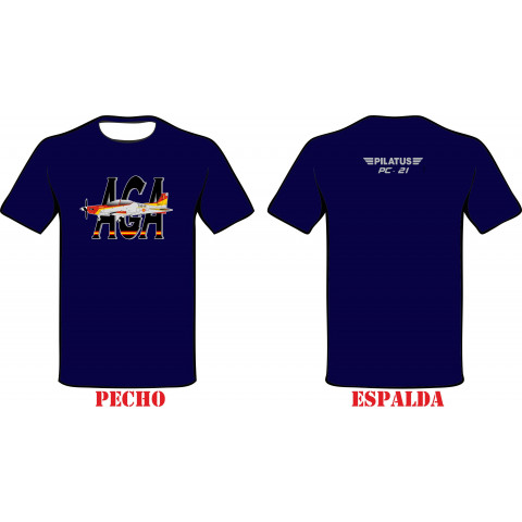 Camiseta Pilatus PC 21 Academia General del Aire