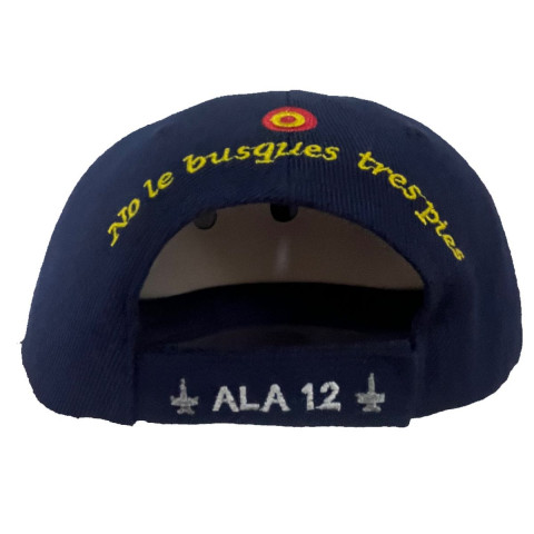 Gorra ALA 12 No les busques tres pies Azul marino