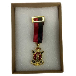 Medalla Santa Bárbara miniatura traje de gala