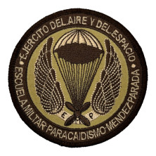 Parche Escuela Militar de Paracaidismo EA y del Espacio Árido
