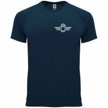 Camiseta Ejército del Aire y del Espacio Azul marino deporte