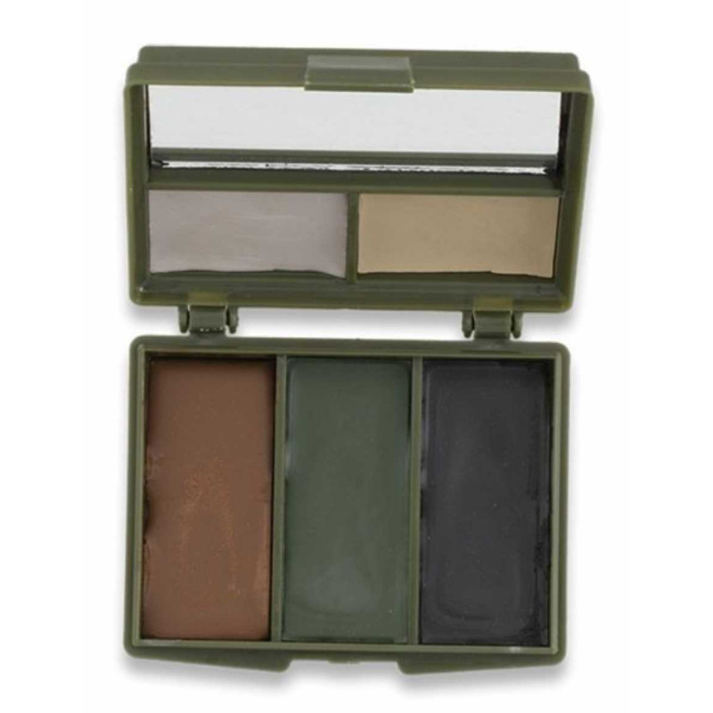 Pintura camuflaje 5 colores con espejo 33200