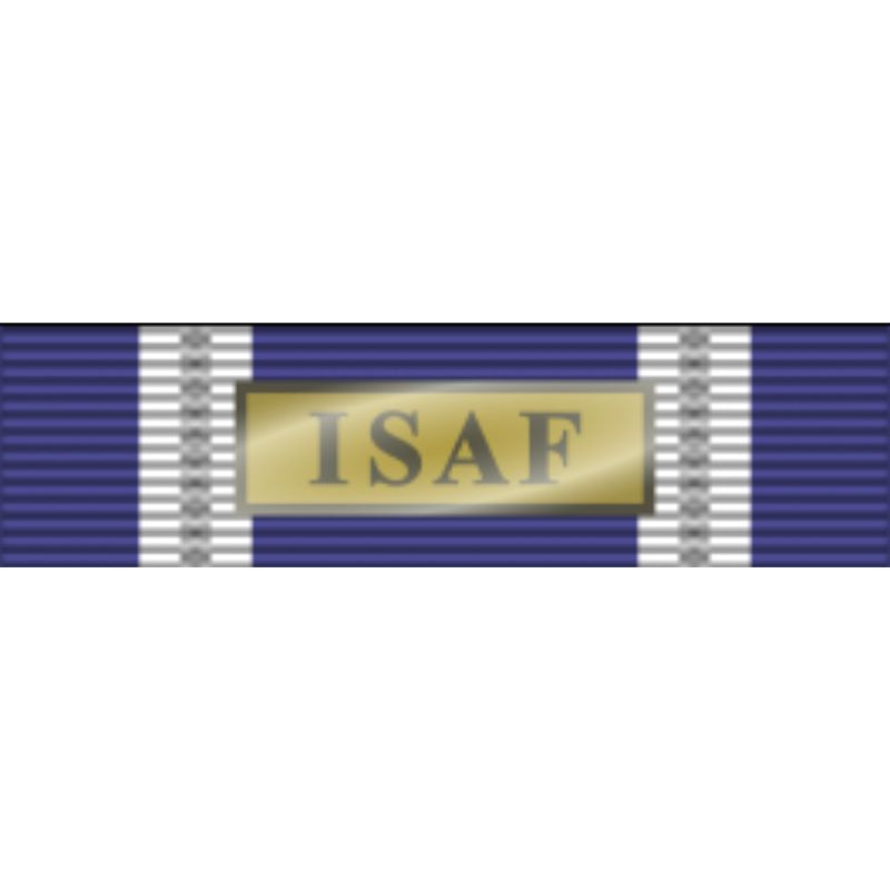 Pasador Automontaje condecoración Medalla de la Otan (Isaf)