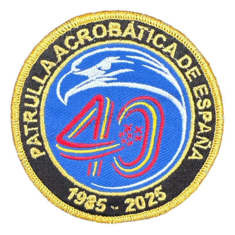 Escudo Patrulla Águila 40 Aniversario 1985-2025 conmemorativo