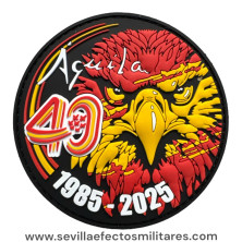 Escudo 40 Aniversario Patrulla Águila Oficial PVC