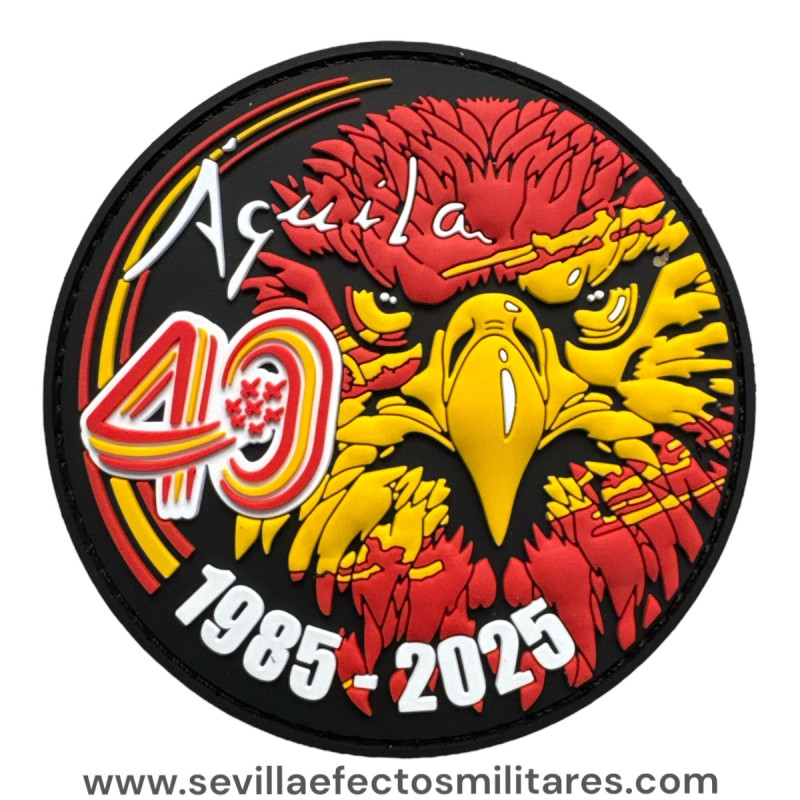 Escudo 40 Aniversario Patrulla Águila Oficial PVC