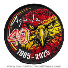Escudo 40 Aniversario Patrulla Águila Oficial Bordado