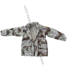 Chaquetón 3/4 camuflaje árido Ejercito del Aire impermeable