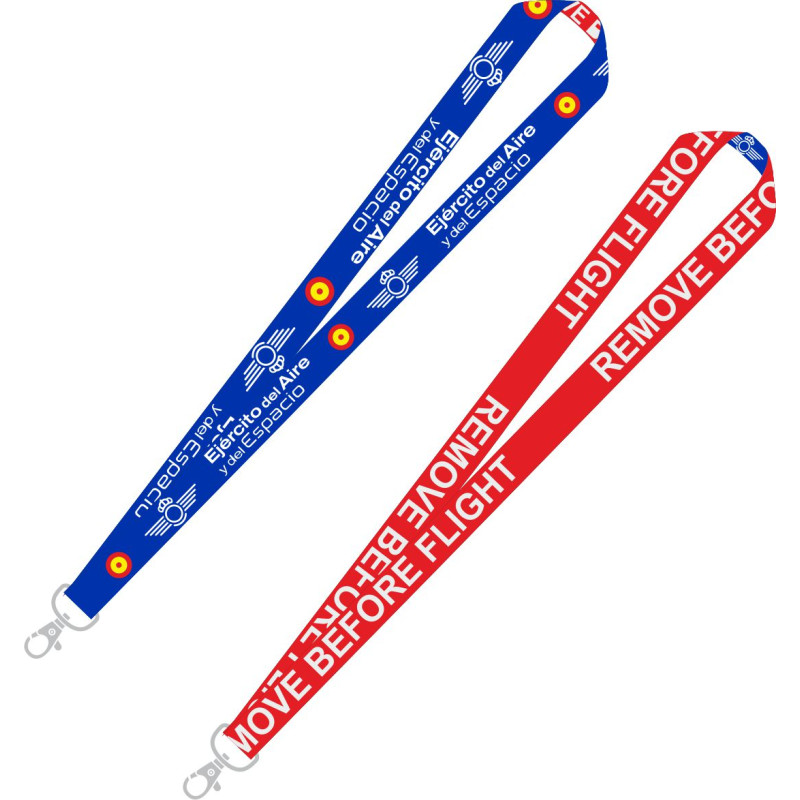 Lanyard Ejército del Aire y del Espacio Remove Before Flight
