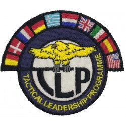 Parche TLP "Tactical Leadership Programme" Europa. Escudo bordado