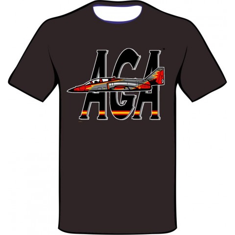 Camiseta Academia General del Aire AGA-Casco  piloto