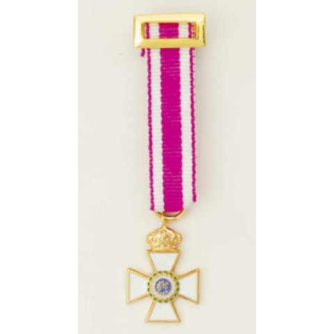 Medalla miniatura Encomienda San Hermenegildo