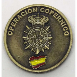 Llavero Operación Copérnico Barcelona 2017 Guardia Civil y Policía Nacional