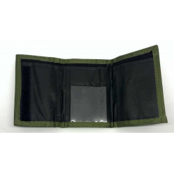 Cartera billetera camuflaje verde Ejército del Aire
