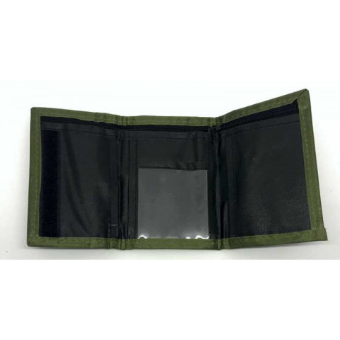 Cartera billetera camuflaje verde Ejército del Aire