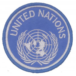 Escudo parche  Naciones Unidas (United Nations)